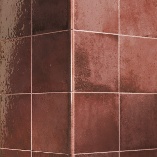 Settecento-6-x-6-Oxida-Glossy-Porcelain-Wall-Tile-Red