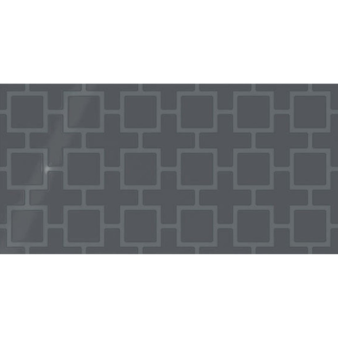 Daltile Showscape 12" x 24" Textured Ceramic Lattice Wall Tile