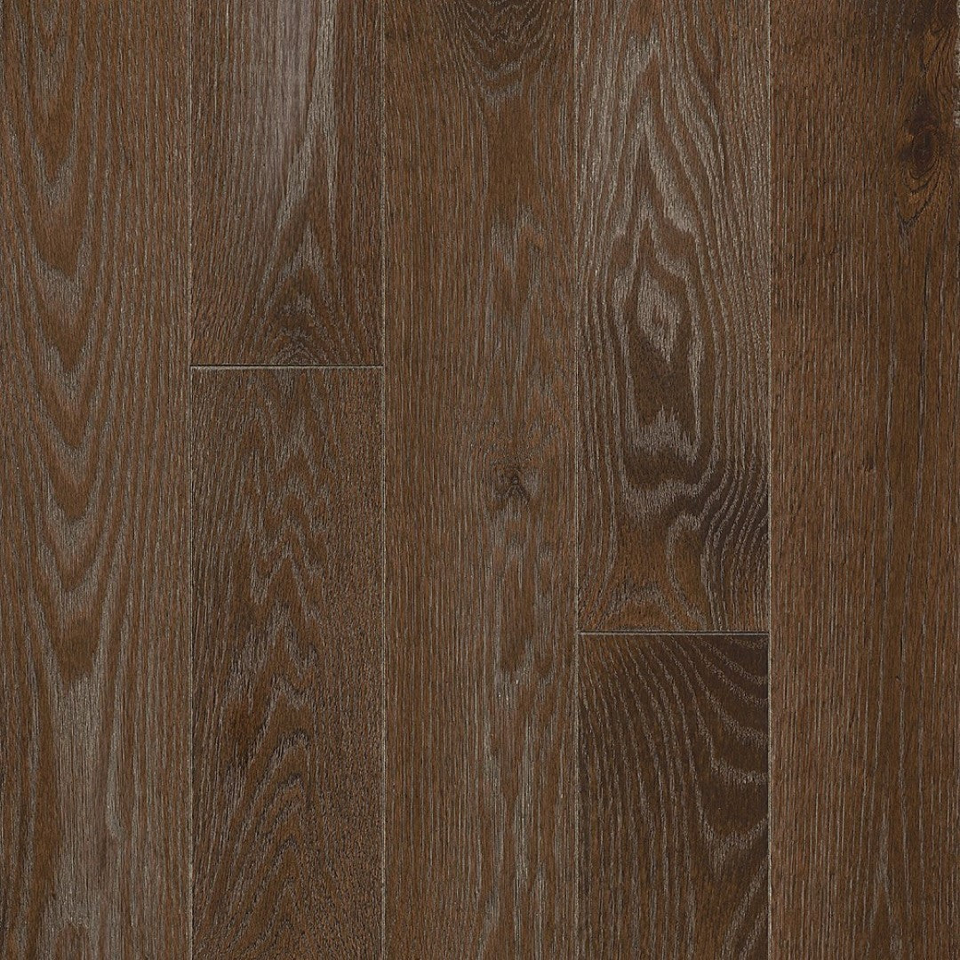 Hartco TimberBrushed 5" Solid Oak Hardwood Plank Wire Brushed