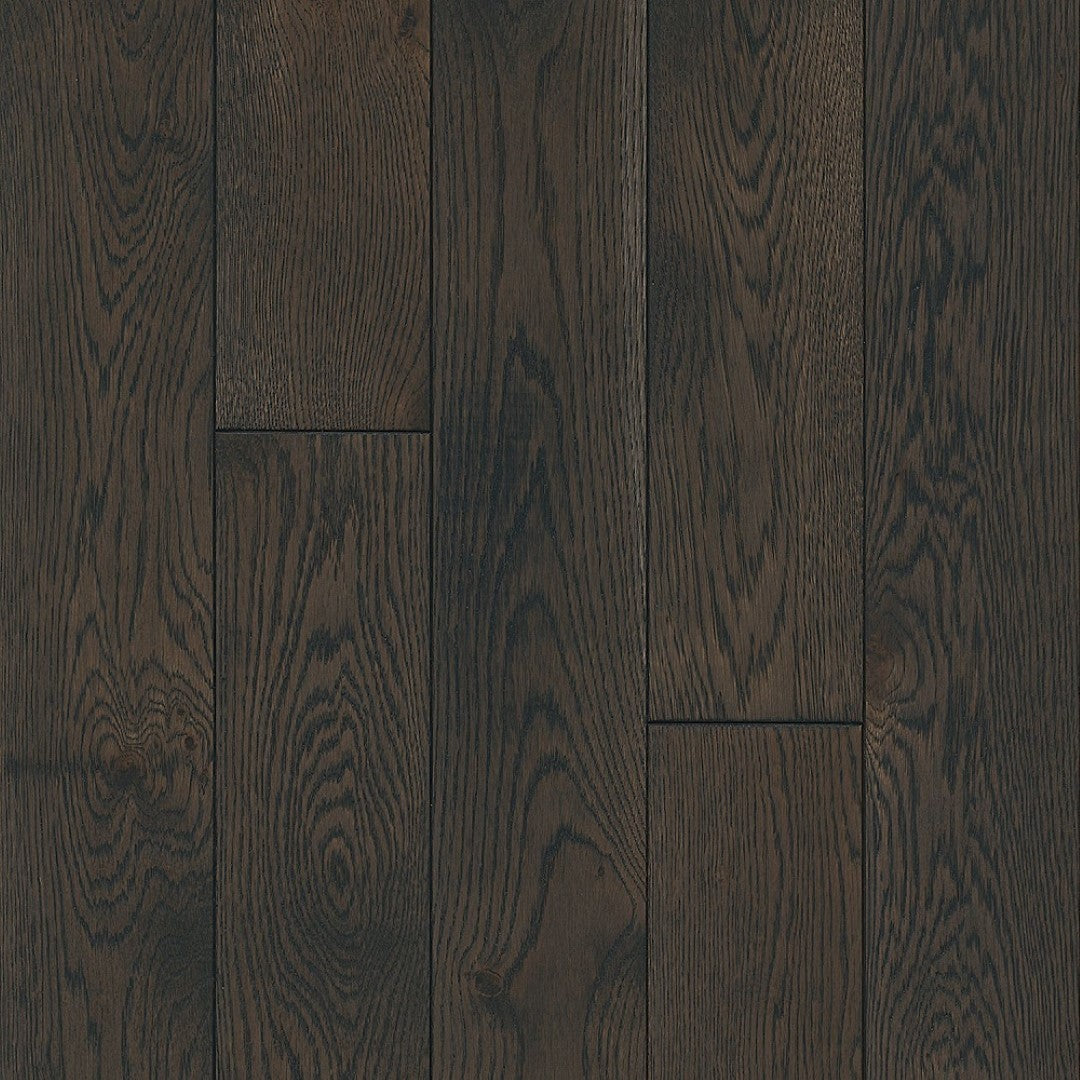 Hartco TimberBrushed 5" Solid Oak Hardwood Plank Wire Brushed