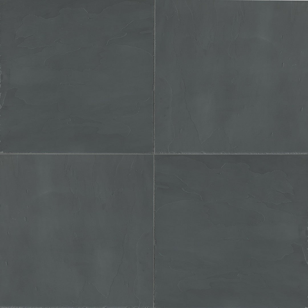 Bedrosians Slate Andhra Black 24" x 24" Gauged Tile