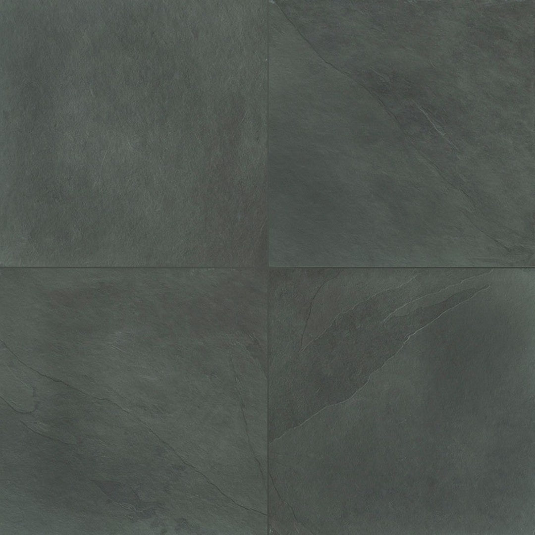 MS International Montauk Blue 24" x 24" Gauged Back Slate Tile