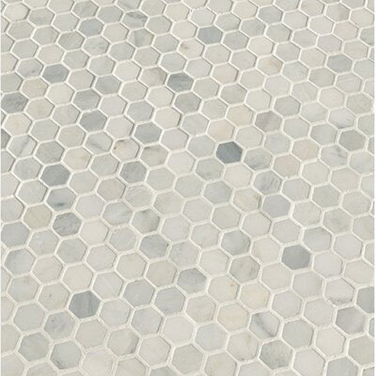 MS-International-Arabescato-Carrara-12-x-12-Honed-Marble-Hexagon-1-Mosaic-Arabescato-Carrara