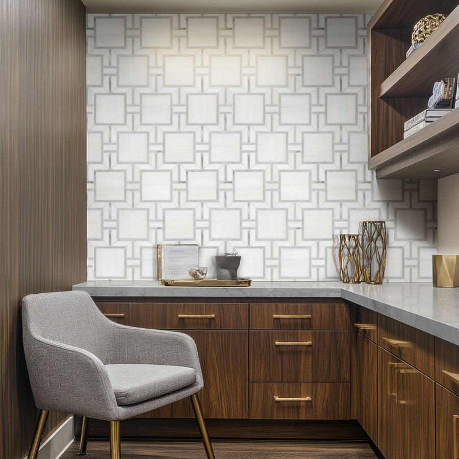 MS-International-11-x-13-Bianco-Dolomite-Alana-Polished-Geometric-Marble-Mosaic