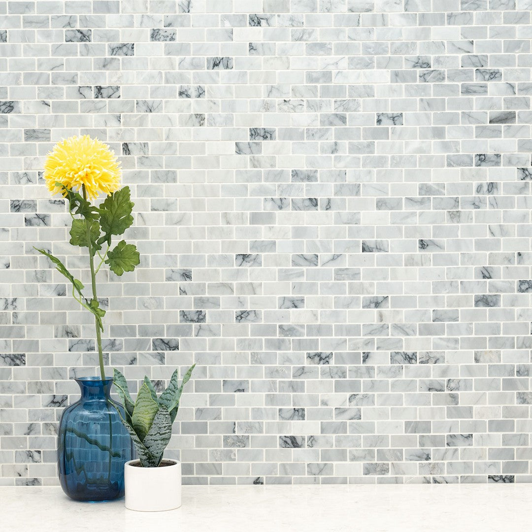 MS-International-Carrara-Classique-11.81-x-11.81-Honed-Marble-Brick-1x2-Mosaic-White-Cool