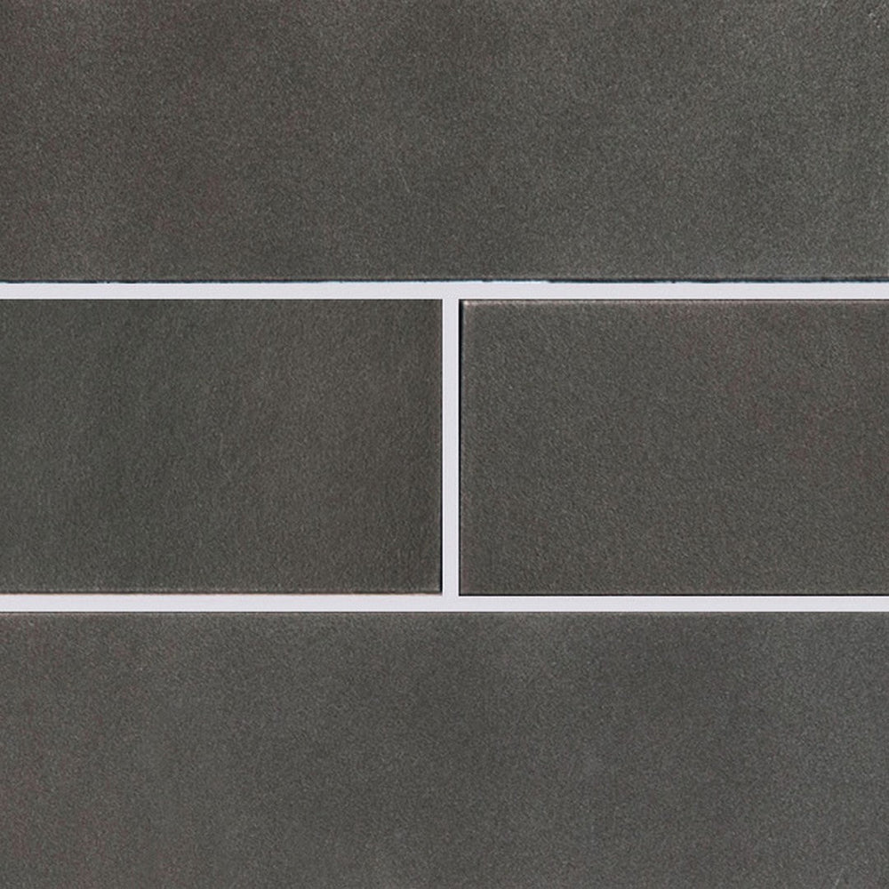 MS International Metallic Gray 4" x 12" Glossy Glass Tile