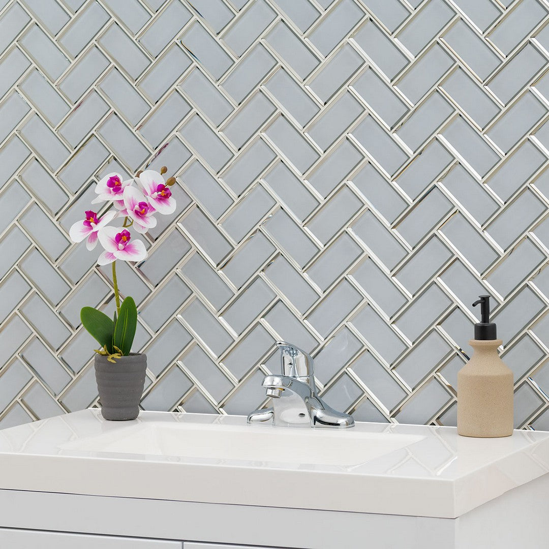 MS-International-Ice-Bevel-11.08-x-13.86-Glossy-Glass-Herringbone-Mosaic-Ice-White-Cool