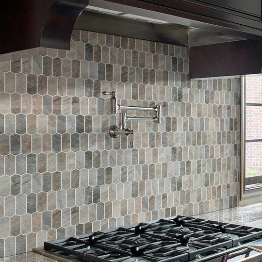 MS-International-Stonella-11.81-x-11.81-Mixed-Finish-Glass-Picket-Fence-Mosaic-Stonella-Gray-Light