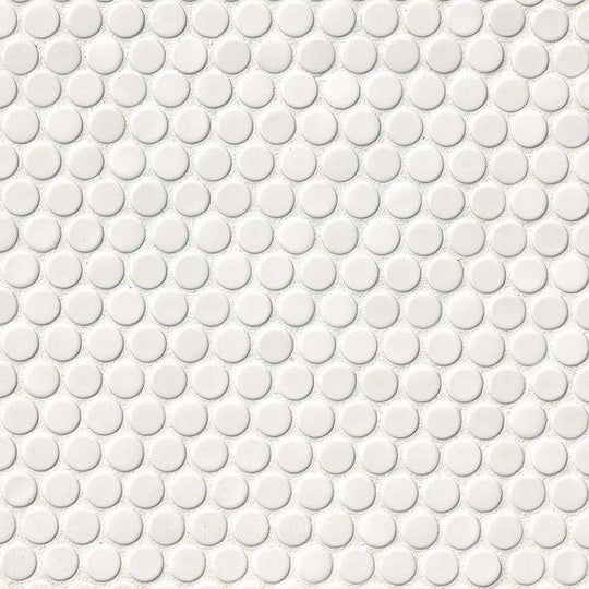 MS International Domino 11" x 12" Glossy Porcelain Mosaic