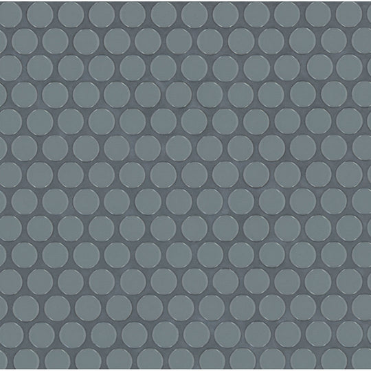 MS International 11" x 12" Cielo Azul Glossy Pennyround Porcelain Mosaic