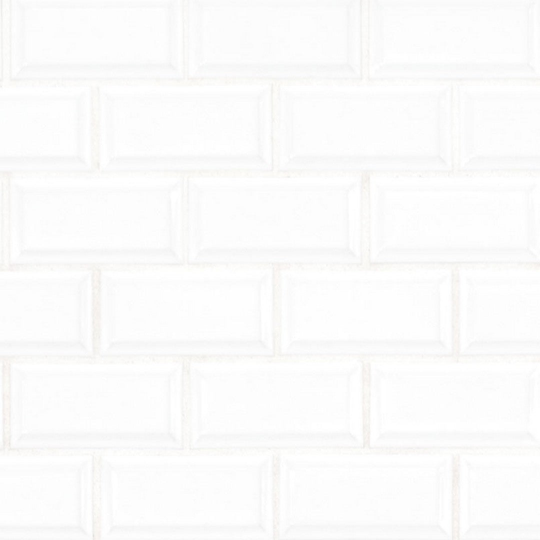 MS International Domino 2" x 4" Glossy Porcelain Beveled Tile