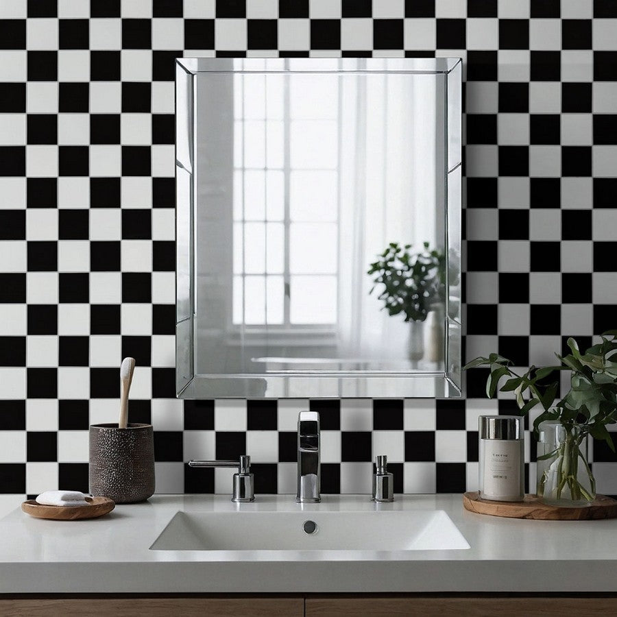 MS-International-8-x-16-Domino-Matte-4-Checkered-Porcelain-Mosaic-White-&-Black