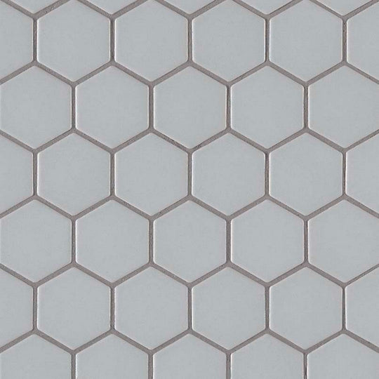 MS International Retro 11.02" x 12.6" Matte Porcelain Hexagon 2" Mosaic