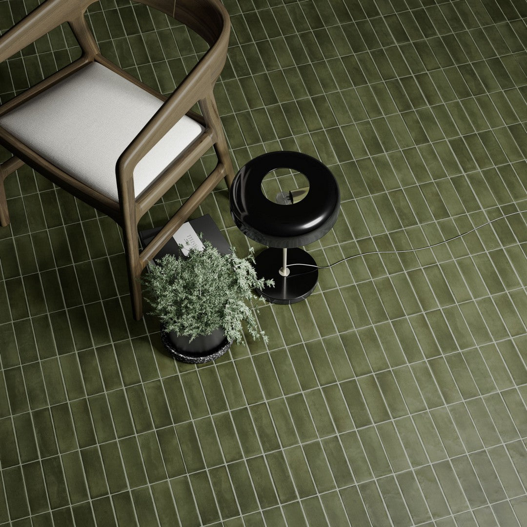 Ottimo-Soco-2-x-6-Matte-Porcelain-Tile-Green