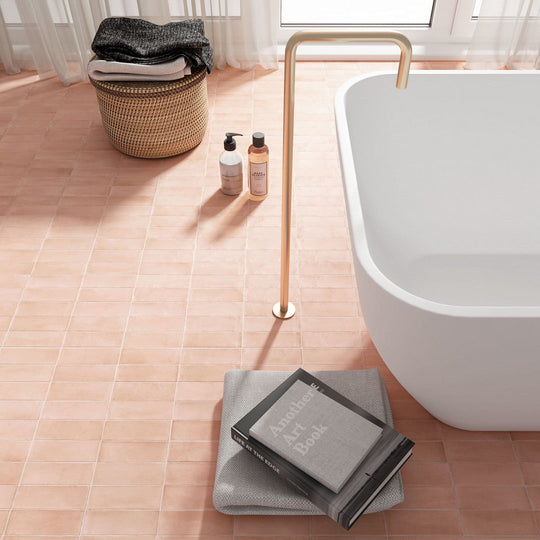 Ottimo-Soco-2-x-6-Matte-Porcelain-Tile-Pink