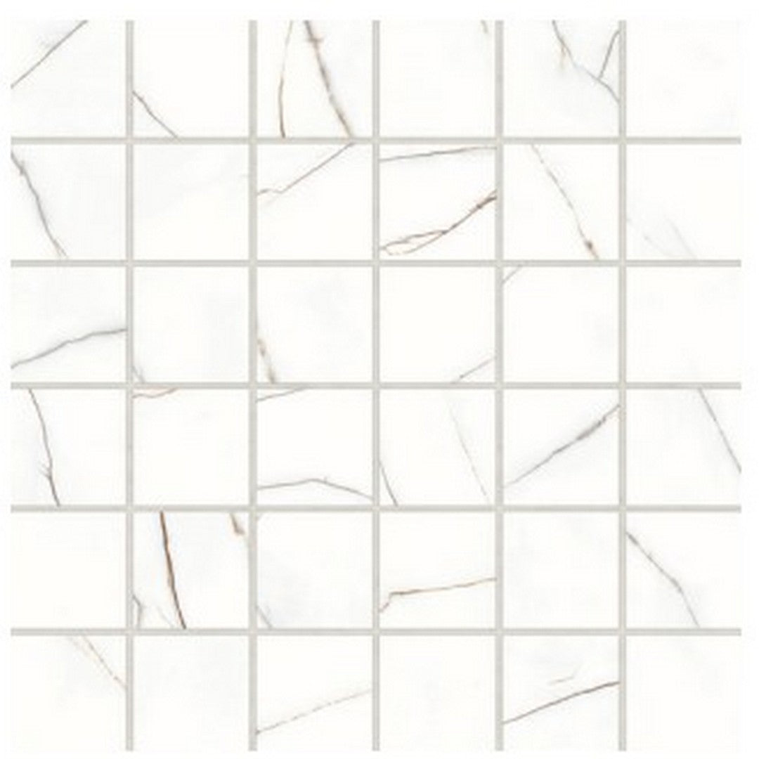 Bedrosians Shandar 12" x 12" Matte Glazed Porcelain 2" Mosaic