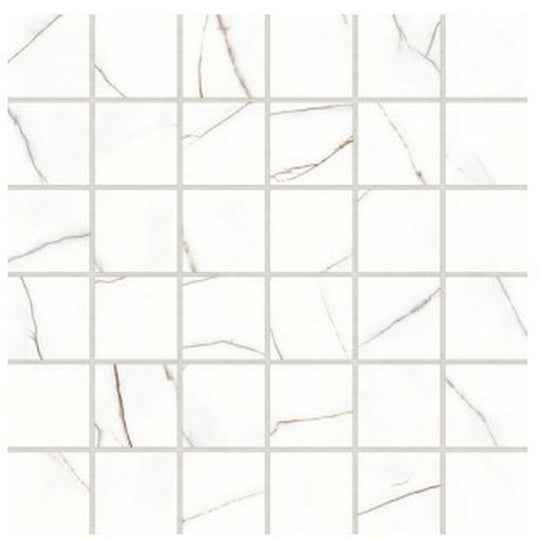 Bedrosians Shandar 12" x 12" Matte Glazed Porcelain 2" Mosaic