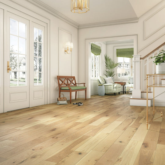 Hartco-6.5-TimberBrushed-Silver-Engineered-White-Oak-Hardwood-Plank-Low-Gloss-Radiating-Warmth