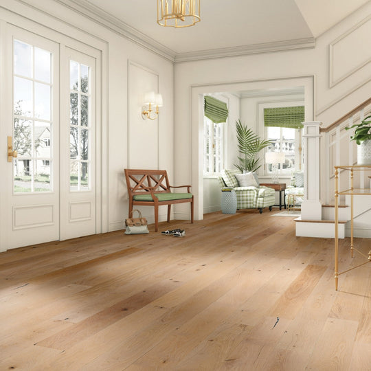 Hartco-6.5-TimberBrushed-Silver-Engineered-White-Oak-Hardwood-Plank-Low-Gloss-Earthy-Field