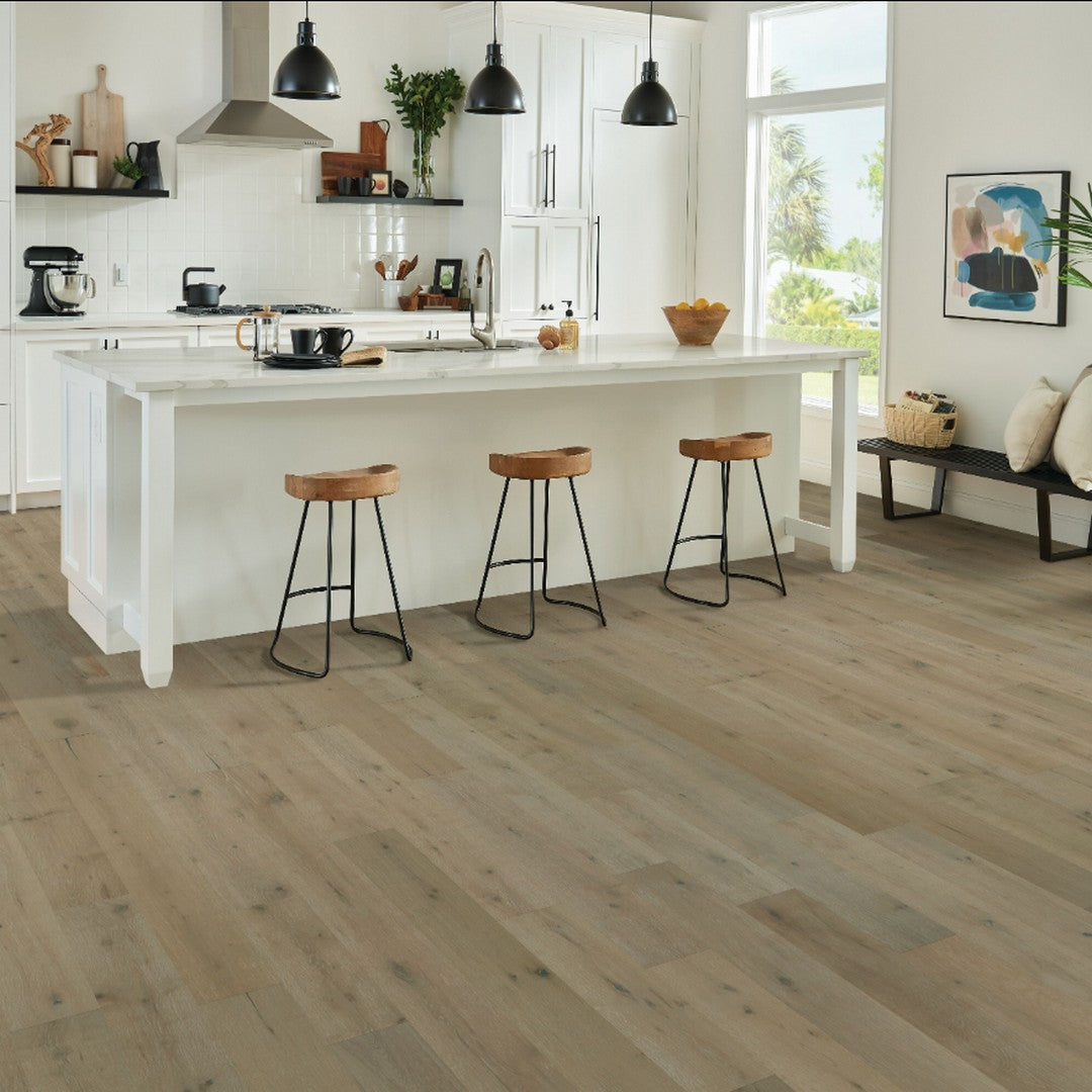 Hartco-6.5-TimberBrushed-Silver-Engineered-White-Oak-Hardwood-Plank-Low-Gloss-Manteca-Fog