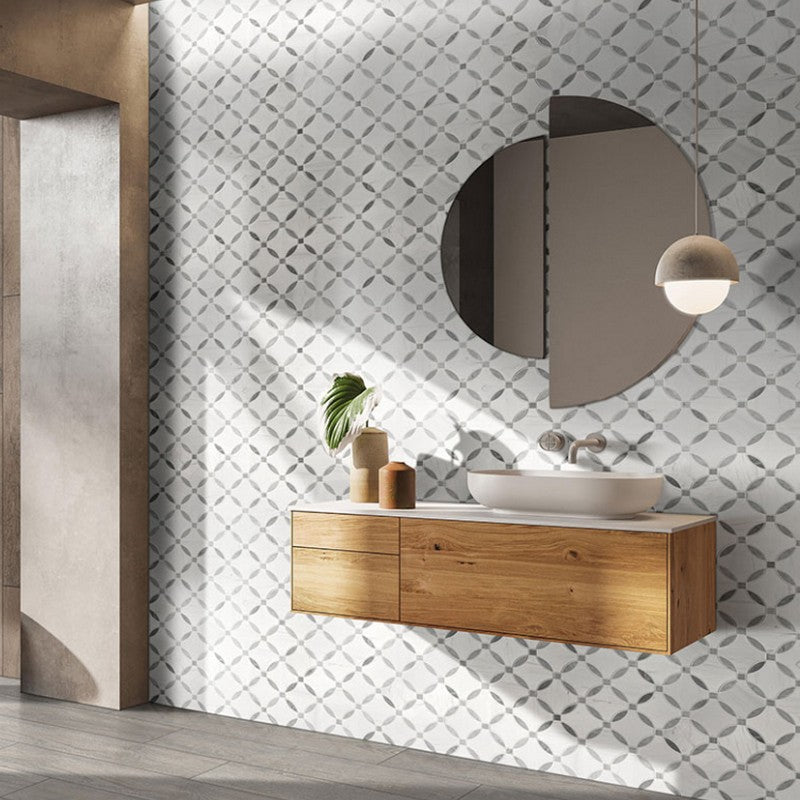 MS-International-10.25-x-10.25-Bianco-Dolomite-Marble-Mosaic-Lola