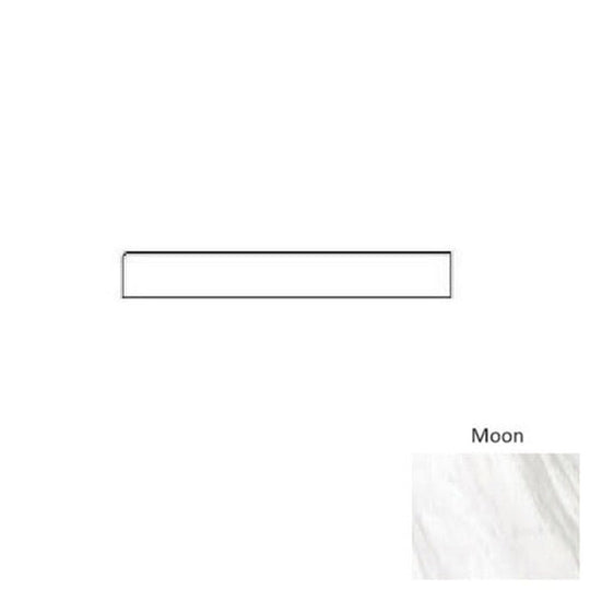 Tesoro 3" x 24" Delray II Rectified Polished Porcelain Bullnose