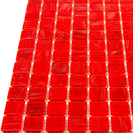 MiR-Alma-Solid-Color-0.8-Stella-Red-12-x-12-Glass-Mosaic-Red-(RD214)