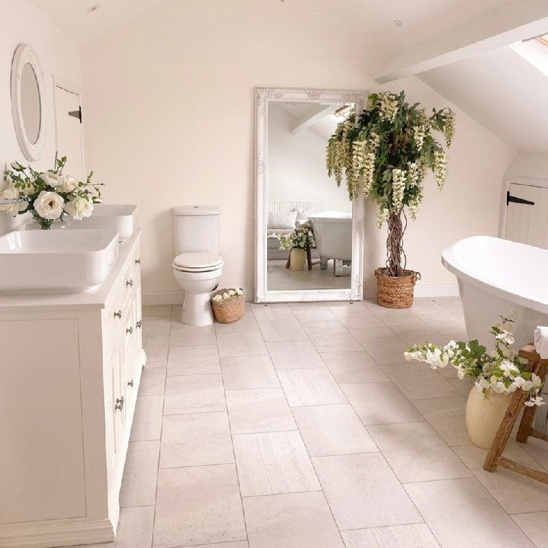 Karndean-12-x-18-Knight-Gluedown-Luxury-Vinyl-Tile-12mil-Honed-Oyster-Slate