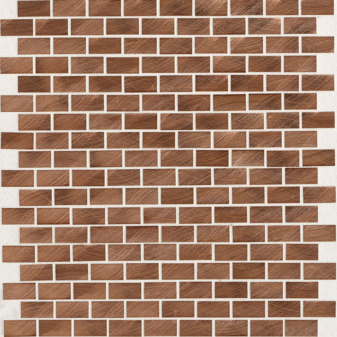 Daltile-Structure-12-x-12-Satin-Metal-0.5x1-Brick-Joint-Mosaic-Copper