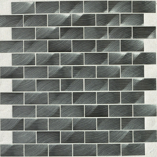 Daltile-Structure-12-x-12-Satin-Metal-1x2-Brick-Joint-Mosaic-Gunmetal