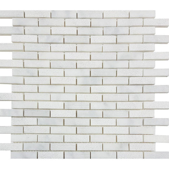 Tesoro 12" x 12" Contempo Multi Strip Natural Stone Mosaic