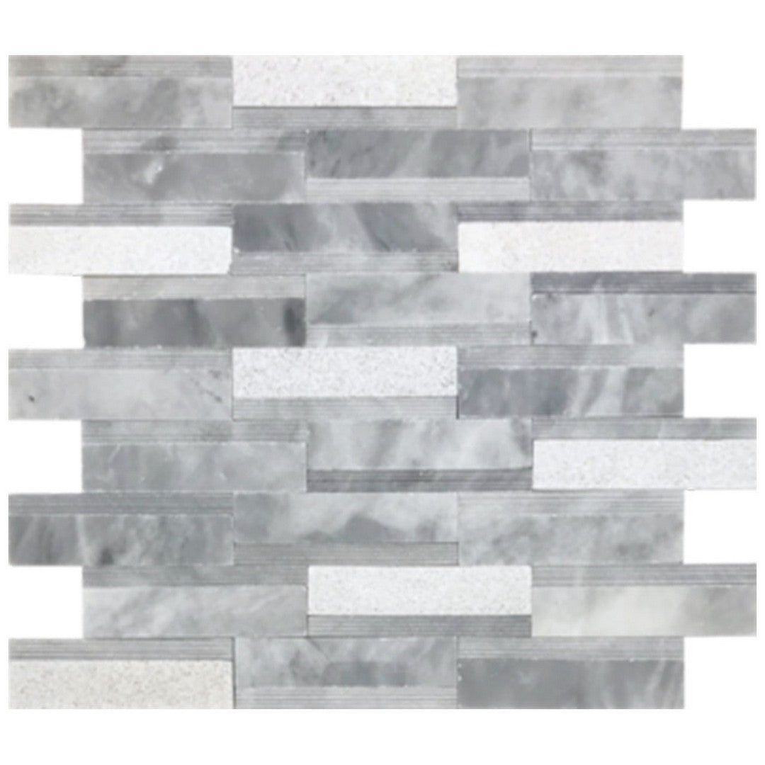 Tesoro 11.5" x 11.75" Contempo Multi Irregular Natural Stone Mosaic