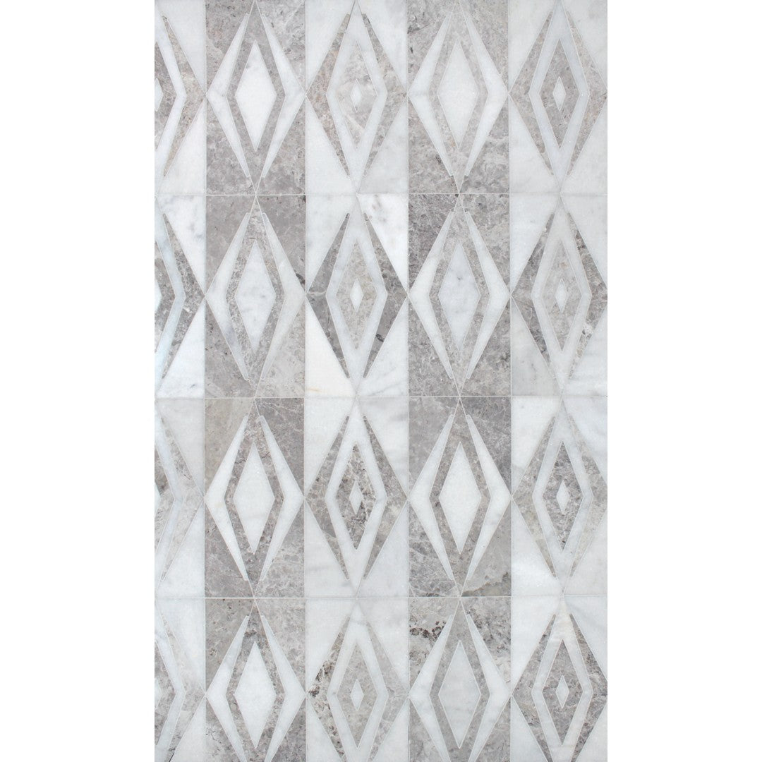 Tesoro-11.75-x-11.75-Waterjet-Snowflake-Natural-Stone-Mosaic-Snowflake-Nuvoloso