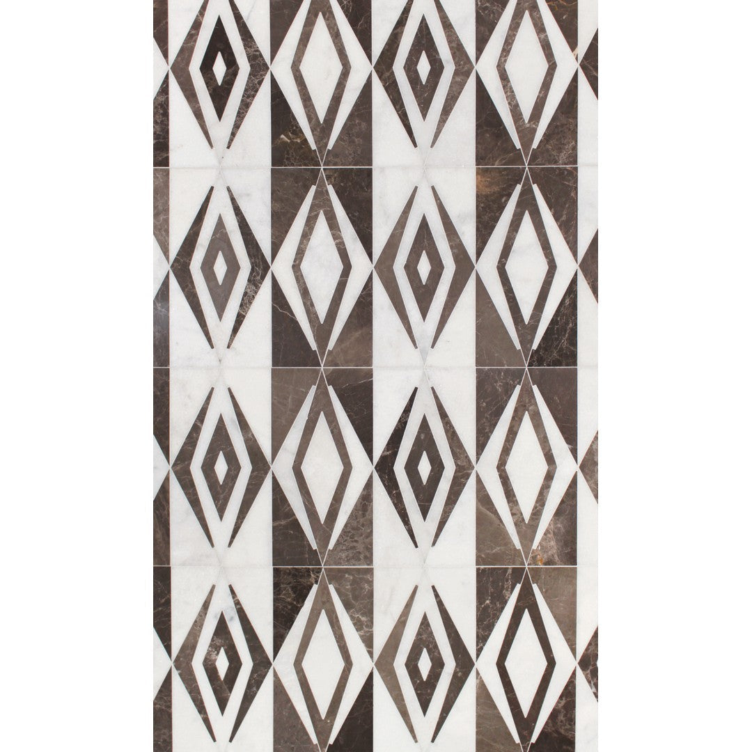 Tesoro-11.75-x-11.75-Waterjet-Snowflake-Natural-Stone-Mosaic-Snowflake-Sequoia