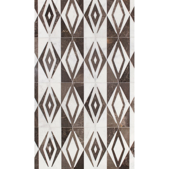 Tesoro-11.75-x-11.75-Waterjet-Snowflake-Natural-Stone-Mosaic-Snowflake-Sequoia