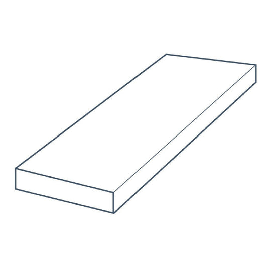 Crossville 12" x 24" At The Cafe Exterior Porcelain 2cm Modern Coping