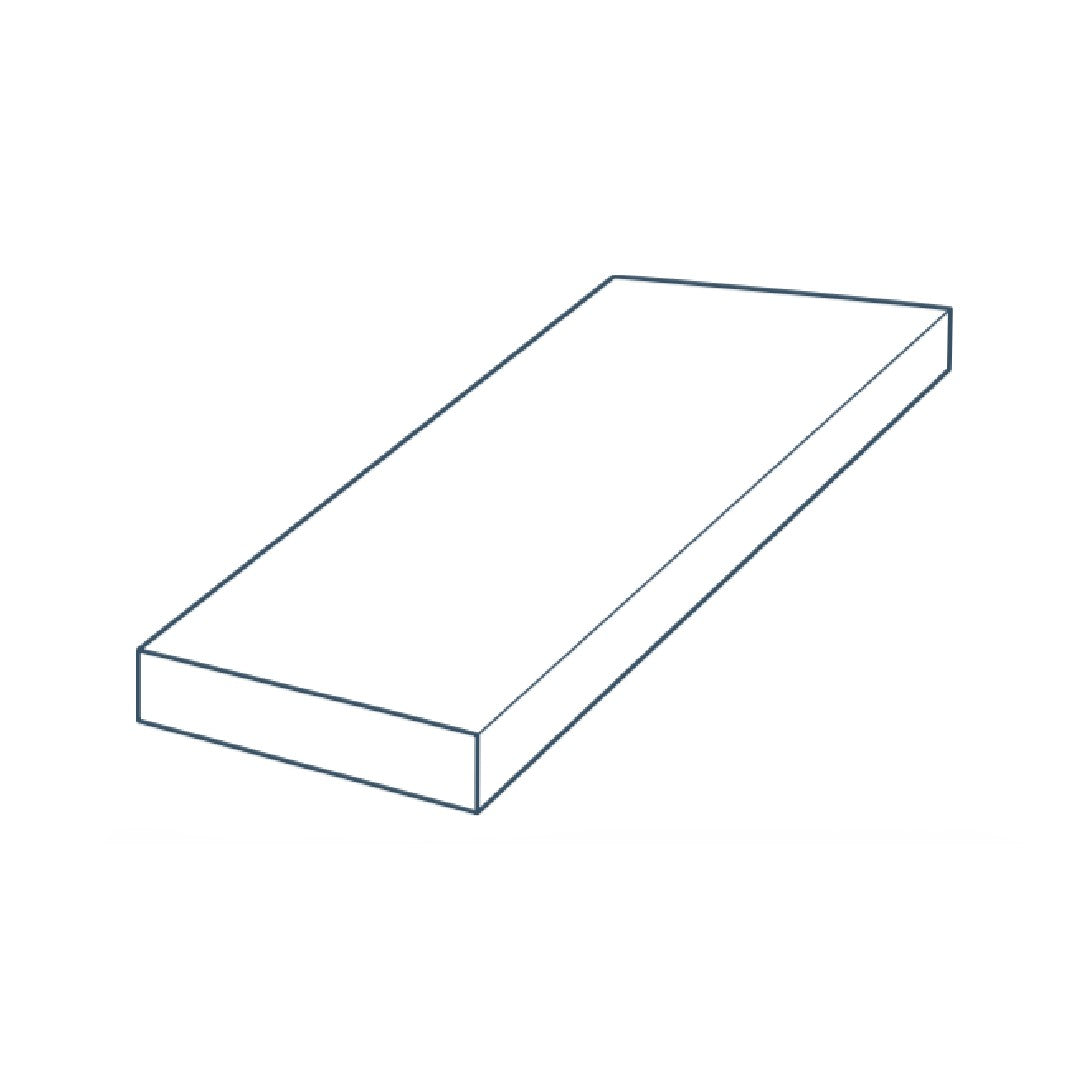 Crossville 12" x 24" Backyard Chill Matte Porcelain 2cm Coping