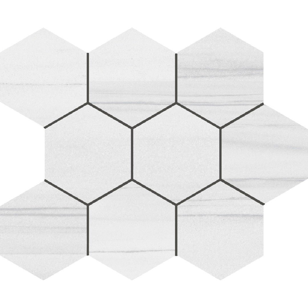 Crossville 10" x 12" Earthen Dream Matte Porcelain 4" Hexagon Mosaic