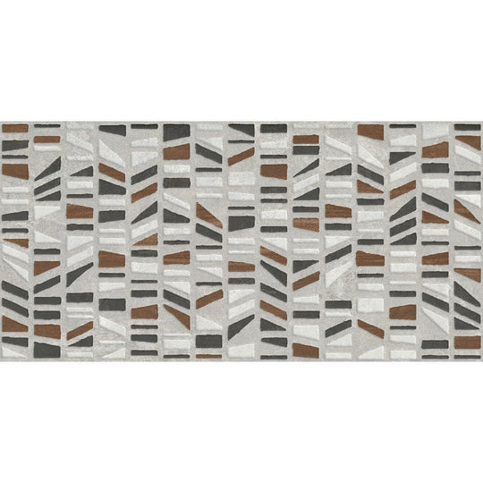 Crossville 12" x 24" Eskew Matte Porcelain Decorative Mosaic