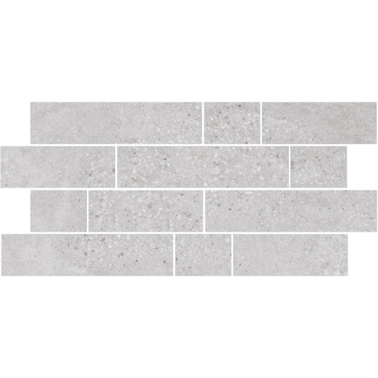 Crossville 12" x 24" Home Turf Matte Porcelain Linear Muretto Mosaic
