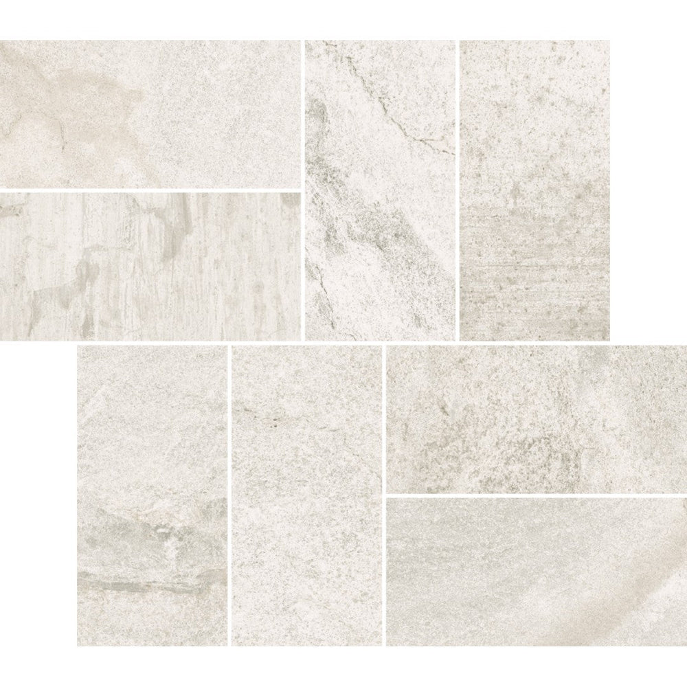 Crossville 12" x 12" Middle Ground Matte Porcelain Intreccio Mosaic