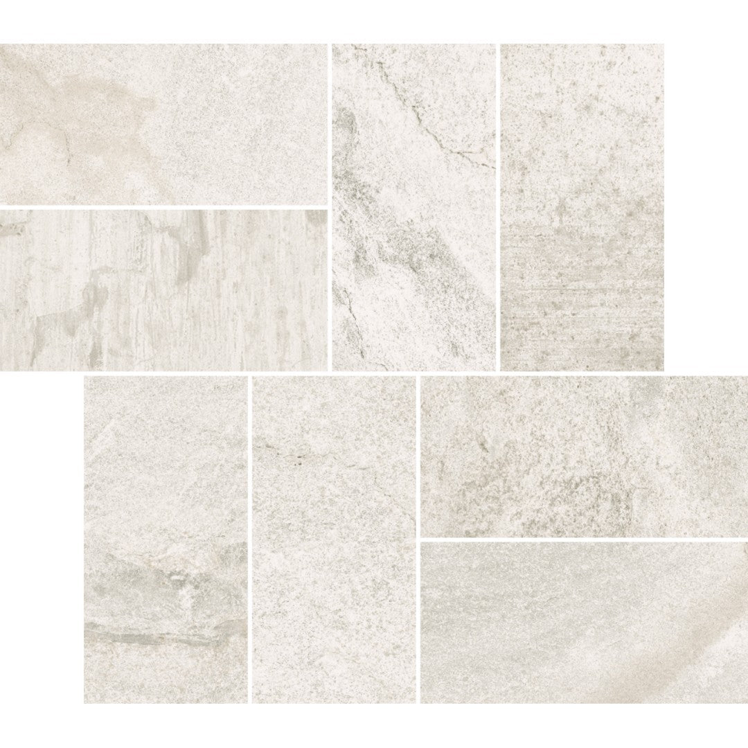 Crossville 12" x 12" Middle Ground Matte Porcelain Intreccio Mosaic