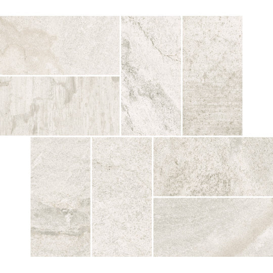 Crossville 12" x 12" Middle Ground Matte Porcelain Intreccio Mosaic