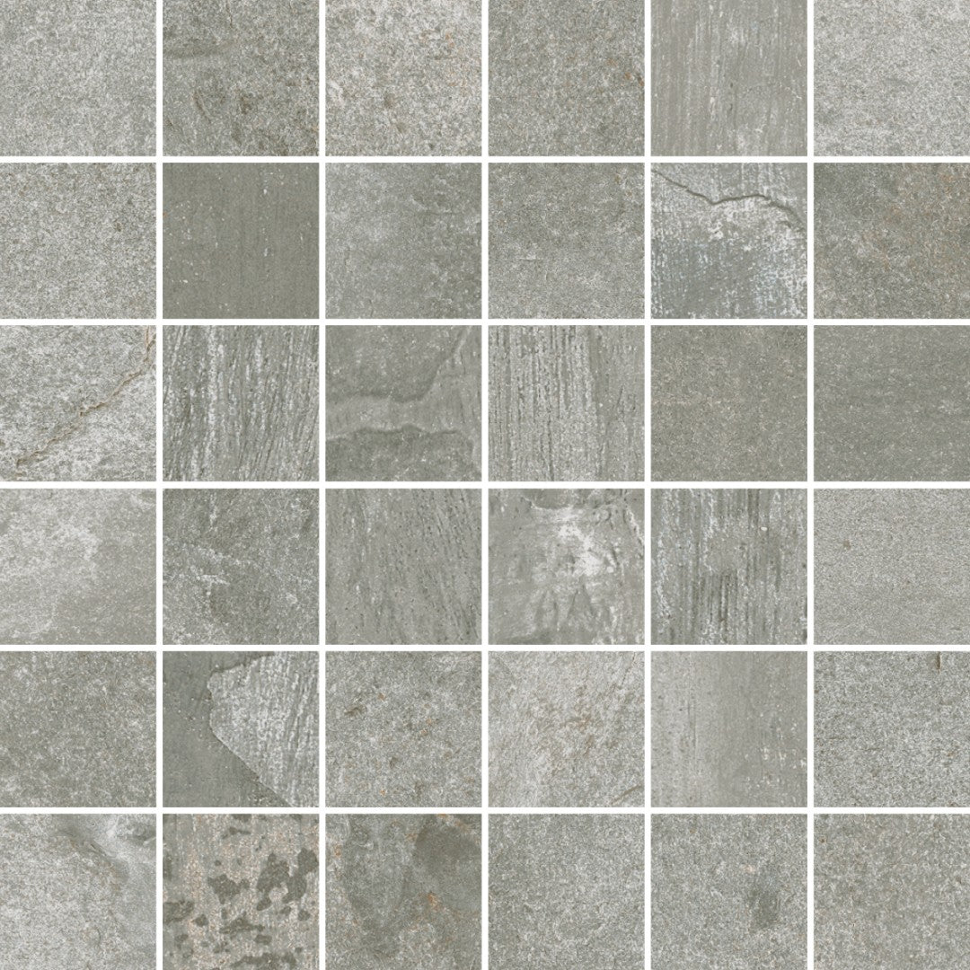Crossville 12" x 12" Middle Ground Matte Porcelain 2" Mosaic