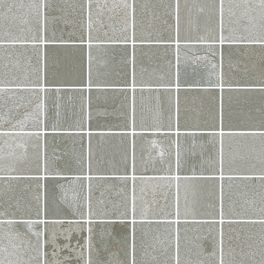 Crossville 12" x 12" Middle Ground Matte Porcelain 2" Mosaic