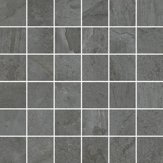 Crossville 12" x 12" Middle Ground Matte Porcelain 2" Mosaic