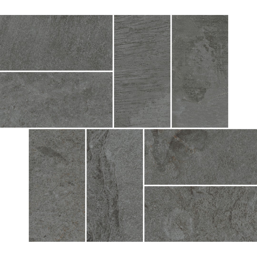 Crossville 12" x 12" Middle Ground Matte Porcelain Intreccio Mosaic