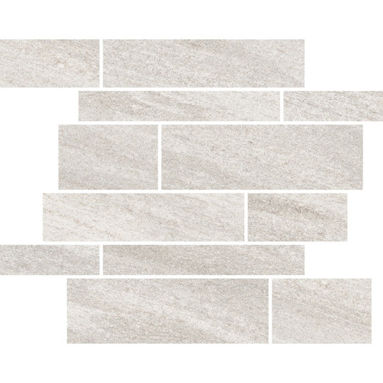 Crossville 12" x 12" Mineral Mood Natural Porcelain Muretto Mosaic