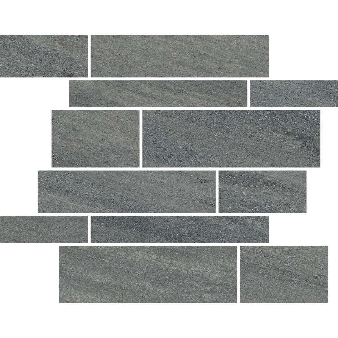 Crossville 12" x 12" Mineral Mood Natural Porcelain Muretto Mosaic
