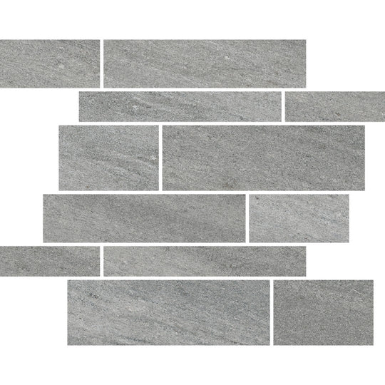 Crossville 12" x 12" Mineral Mood Natural Porcelain Muretto Mosaic